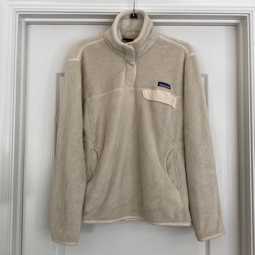 Patagonia Women’s Re-Tool Snap-T Fleece Pullover, EUC, Size L